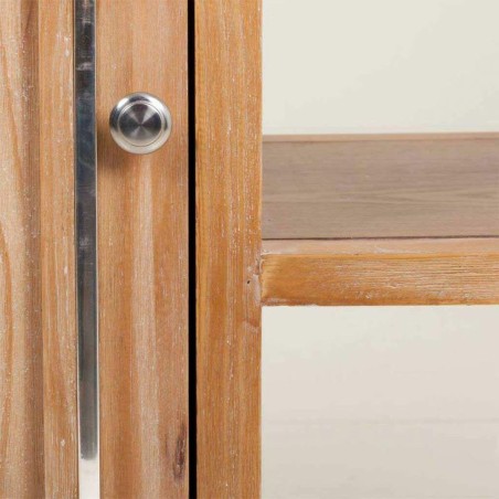 Hall Alexandra House Living Silver Natural 37 x 74 x 76 cm