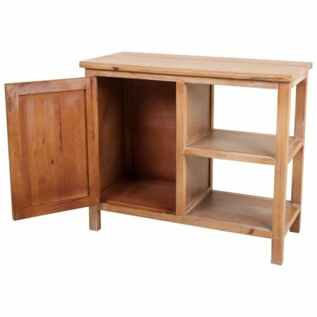 Recibidor Alexandra House Living Plateado Natural 37 x 74 x 76 cm
