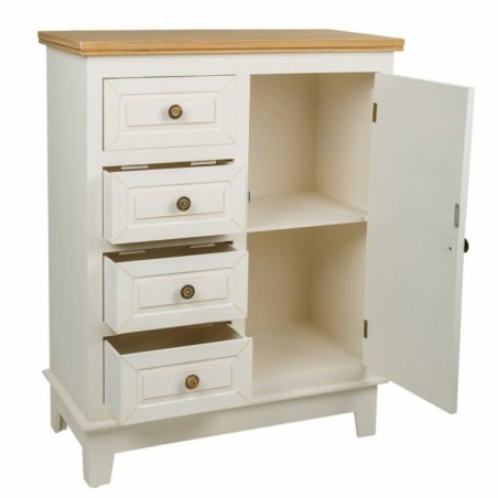 Buffet Alexandra House Living Blanc Naturel Bois de pin Bois MDF 32 x
