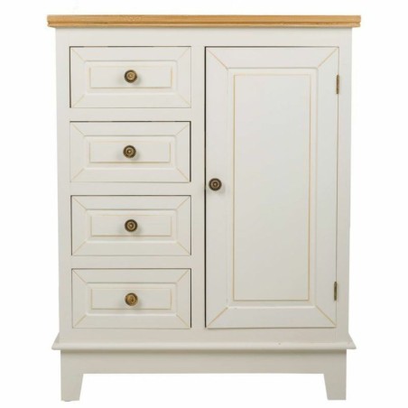 Buffet Alexandra House Living Blanc Naturel Bois de pin Bois MDF 32 x