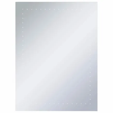 Miroir mural à LED pour salle de bains 60x80 cm 2