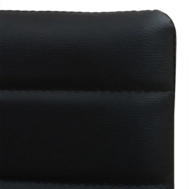 Ensemble de table et chaise de salle à manger 3 pièces noir