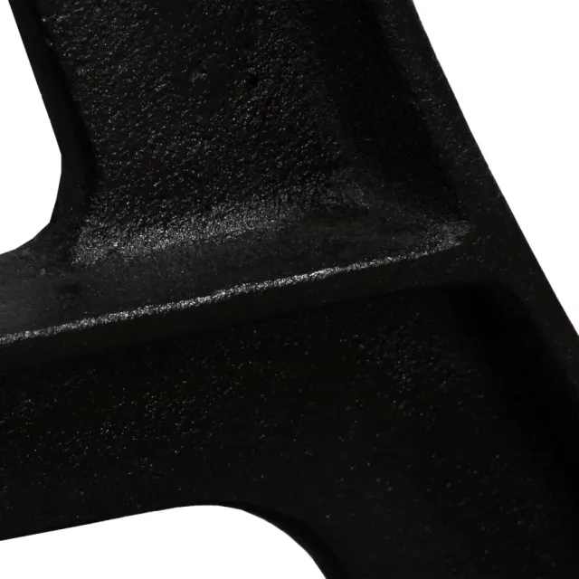 Pied de table de salle à manger 2 pcs Cadre en A Fonte