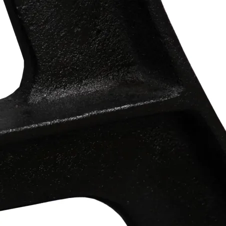 Pied de table de salle à manger 2 pcs Cadre en A Fonte