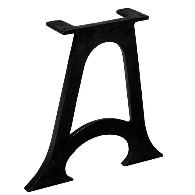 Pied de table base 2 pcs Base voûtée Cadre en A Fonte