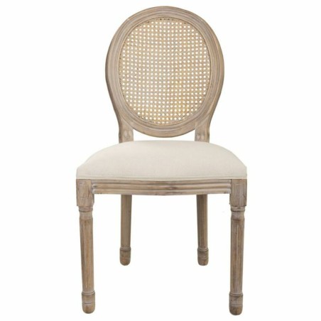 Dining Chair Alexandra House Living Beige 46 x 96 x 48 cm