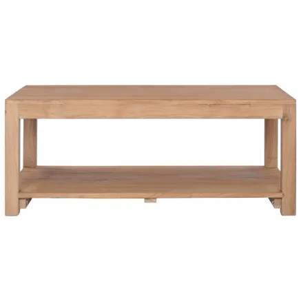 Table basse 100x50x40 cm bois de teck massif 2
