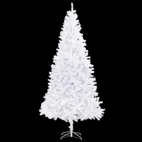 Sapin de Noël artificiel 300 cm Blanc