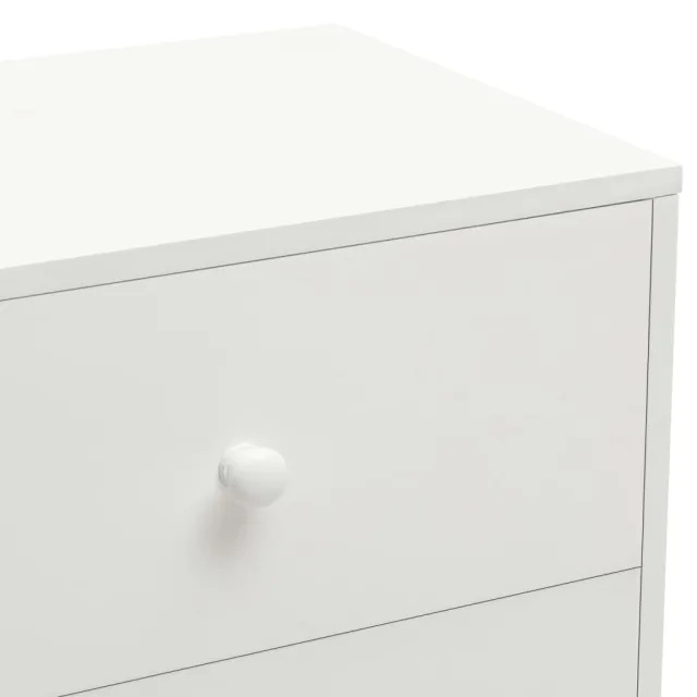 Tables de chevet 2 pcs Blanc 40 x 30 x 50 cm Pin massif