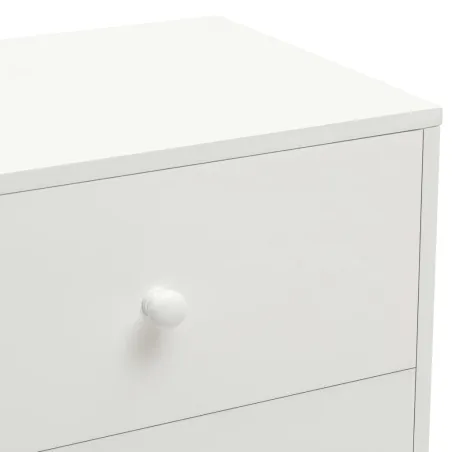 Tables de chevet 2 pcs Blanc 40 x 30 x 50 cm Pin massif