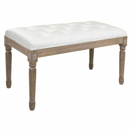 Hocker Alexandra House Living Grau Polyurethan Kautschukholz 40 x 47 x