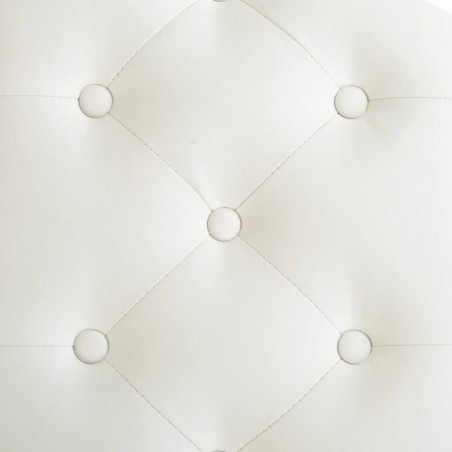 Banqueta Alexandra House Living Gris Poliuretano Madera de caucho 40 x