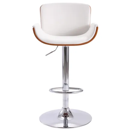 Tabouret de bar Blanc Similicuir 2