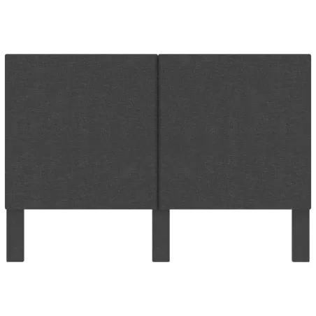 Tête de lit Gris foncé Tissu 140x200 cm