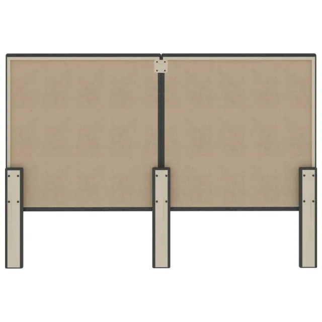 Tête de lit Gris foncé Tissu 140x200 cm