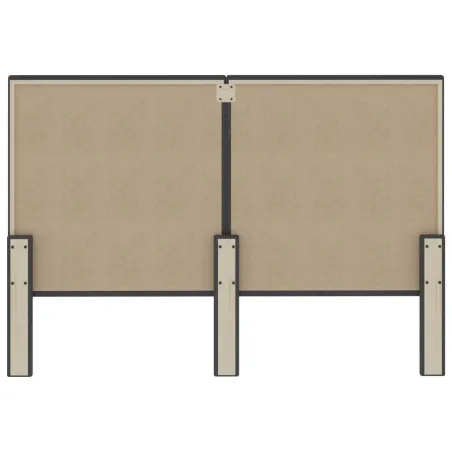 Tête de lit Gris foncé Tissu 140x200 cm