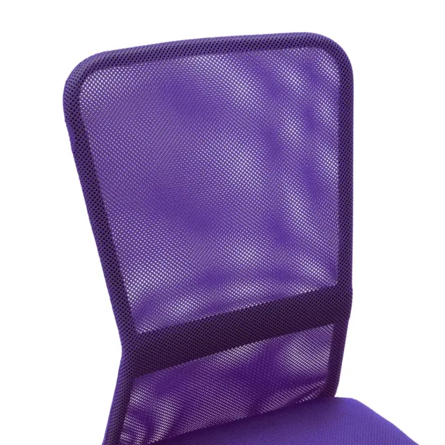 Chaise de bureau Violet 44x52x100 cm Tissu en maille
