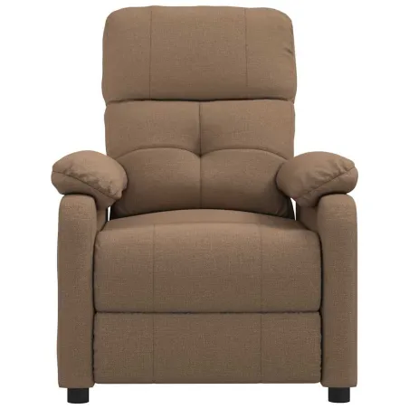 Fauteuil inclinable Marron Tissu