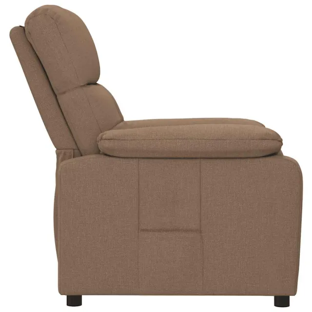 Fauteuil inclinable Marron Tissu