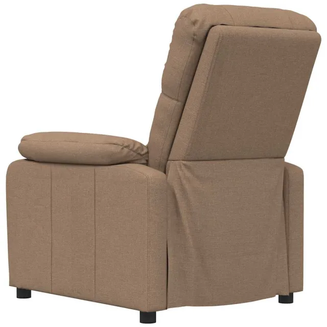 Fauteuil inclinable Marron Tissu