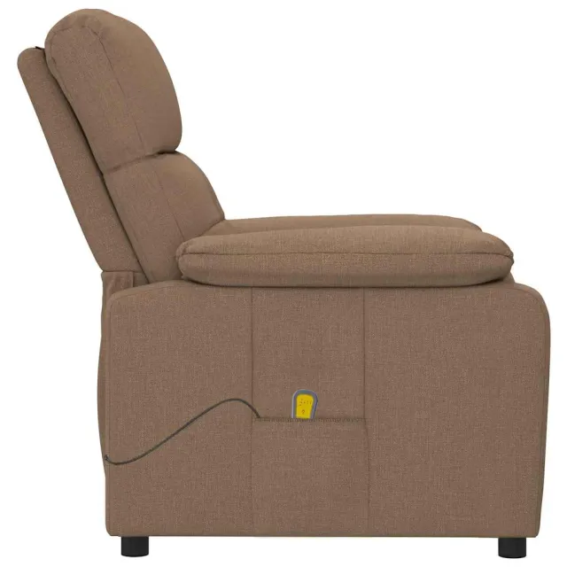 Fauteuil de massage Marron Tissu