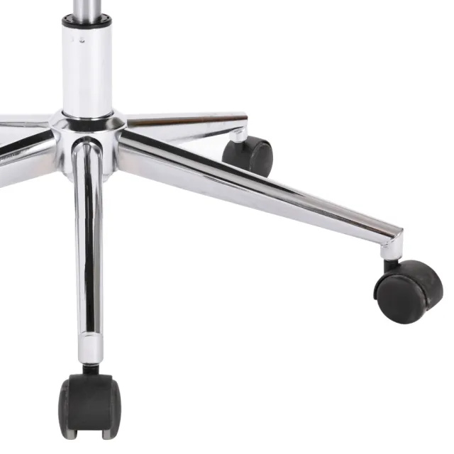 Chaise pivotante de bureau Taupe Tissu