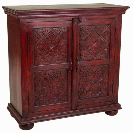 Meuble d'Entrée Alexandra House Living Rouge 40 x 90 x 90 cm