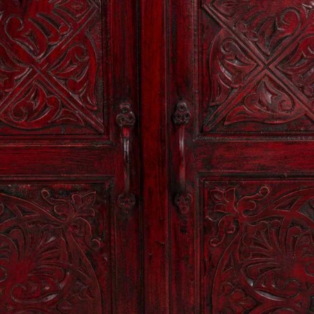 Meuble d'Entrée Alexandra House Living Rouge 40 x 90 x 90 cm