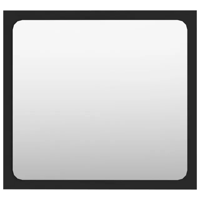 Ensemble de meubles de salle de bain Noir Aggloméré