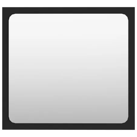 Ensemble de meubles de salle de bain Noir Aggloméré