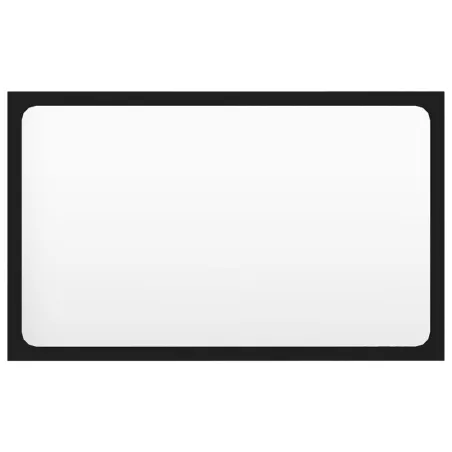 Ensemble de meubles de salle de bain Noir Bois d'ingénierie