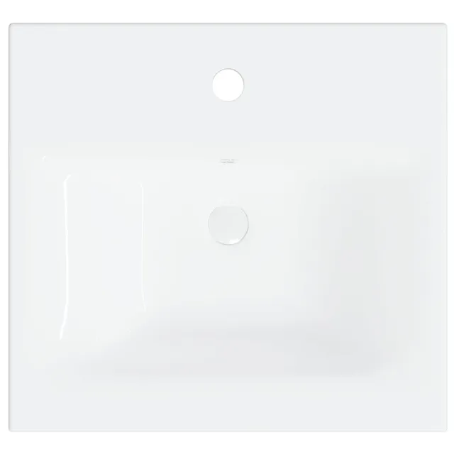 Ensemble de meubles de salle de bain Noir Aggloméré