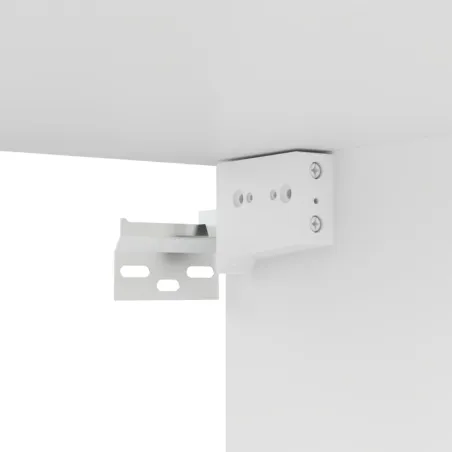 Ensemble de meubles TV 6 pcs Blanc Bois d'ingénierie