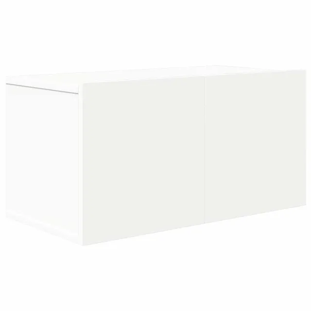 Ensemble de meubles TV 10 pcs Blanc Bois d'ingénierie