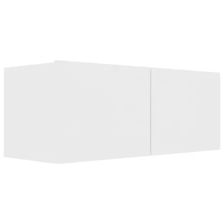 Ensemble de meubles TV 6 pcs Blanc Bois d'ingénierie