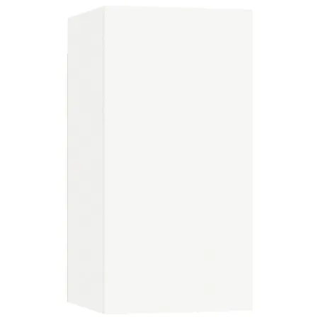 Ensemble de meubles TV 10 pcs Blanc Bois d'ingénierie