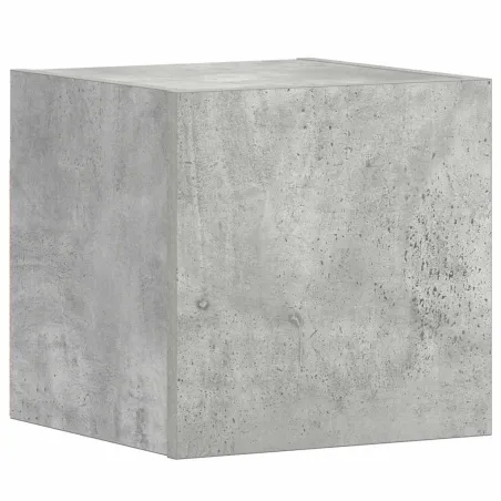 Ensemble de meubles TV 5 pcs Gris béton Bois d'ingénierie