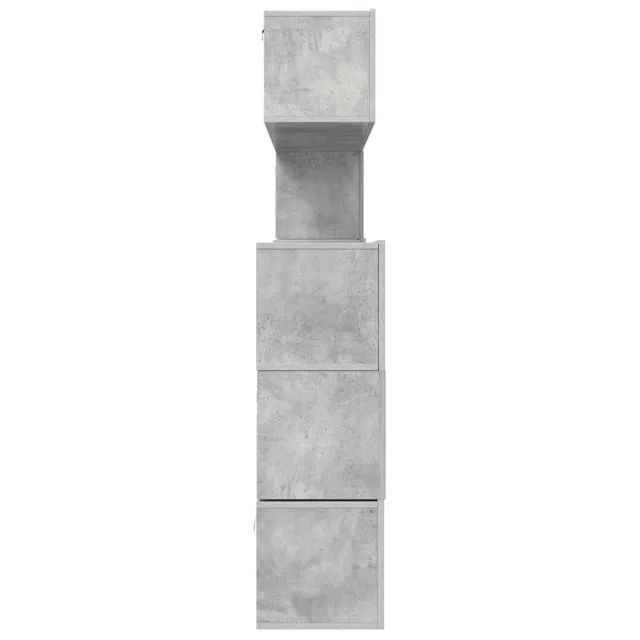 Ensemble de meubles TV 8 pcs Gris béton Bois d'ingénierie