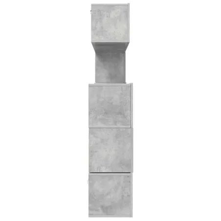 Ensemble de meubles TV 8 pcs Gris béton Bois d'ingénierie