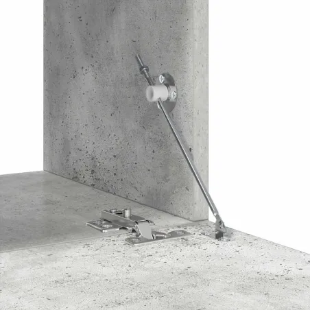 Ensemble de meubles TV 10 pcs Gris béton Bois d'ingénierie