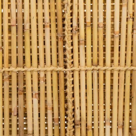 Centre Table Alexandra House Living Natural Bamboo Rope Iron 38 x 37 x 2
