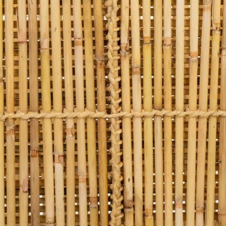 Centre Table Alexandra House Living Natural Bamboo Rope Iron 38 x 37 x