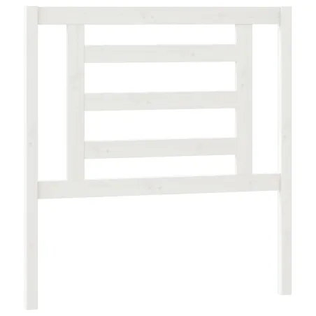 Lit coulissant sans matelas blanc 2x(90x190) cm