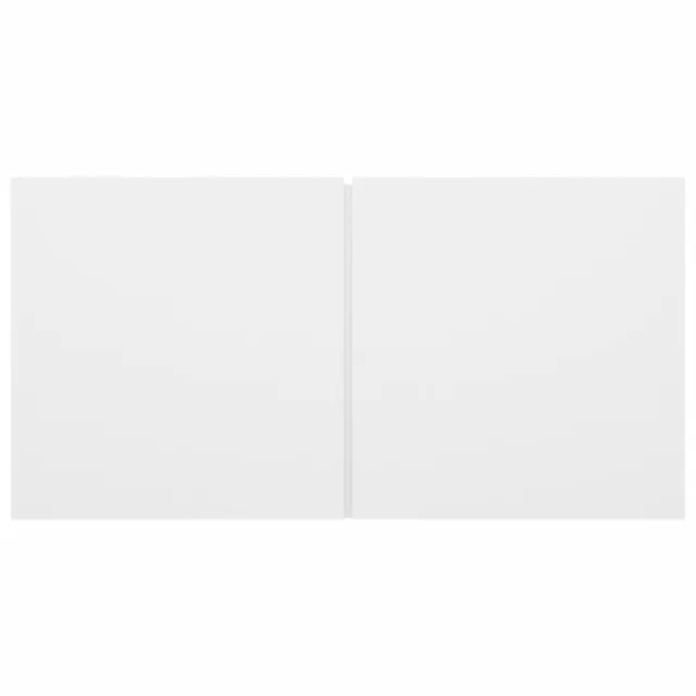 Ensemble de meubles TV 5 pcs Blanc Bois d'ingénierie