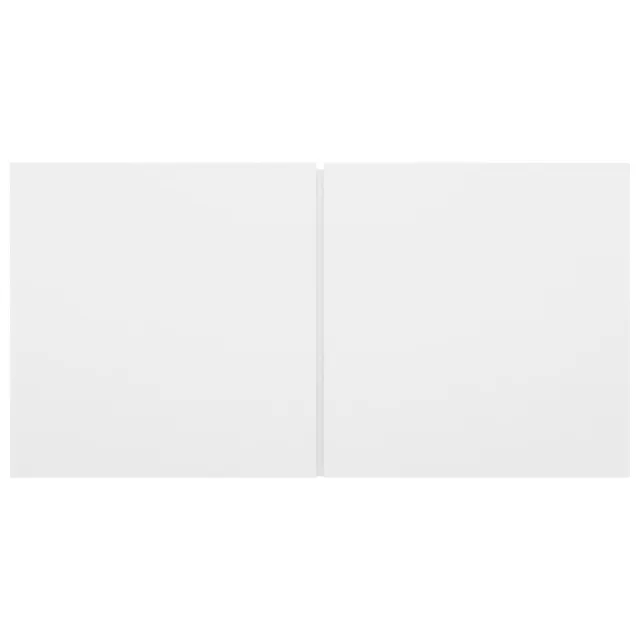 Ensemble de meubles TV 4 pcs Blanc Bois d'ingénierie