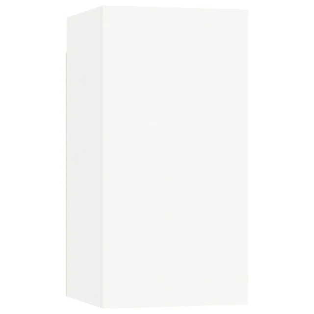 Ensemble de meubles TV 6 pcs Blanc Bois d'ingénierie