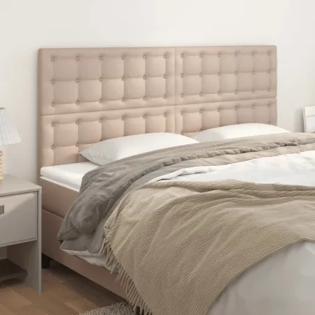 Tête de lit Cappuccino 160x5x118/128 cm Similicuir