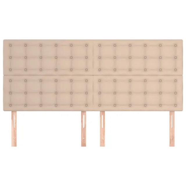 Tête de lit Cappuccino 160x5x118/128 cm Similicuir