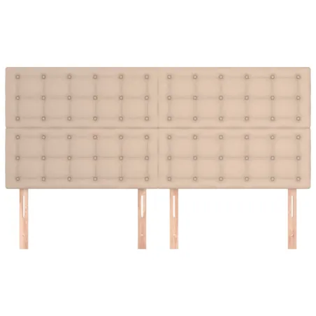 Tête de lit Cappuccino 160x5x118/128 cm Similicuir