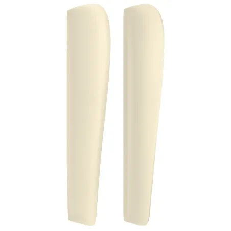 Tête de lit avec oreilles Crème 103x23x118/128 cm Similicuir